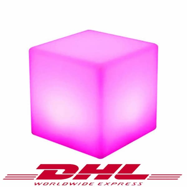 LED-kuutovalo, vedenkestävä, väri muuttuva