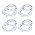 Miniatyrbild 1 av 7: Lollanda 4-pack transparent silikon bordparaplyhålring – Paraply Hål Ring och Keps för trädgård och uteplats
