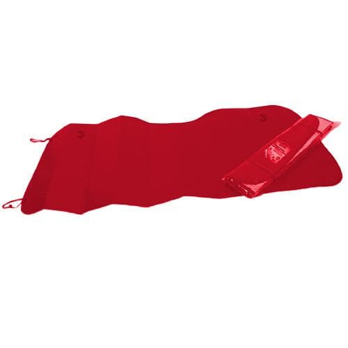 solafskærmning forrude 130 x 60 cm rød