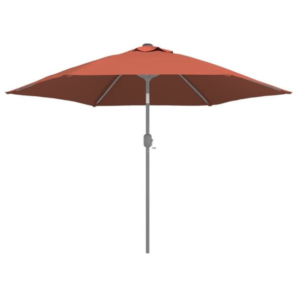 vidaXL udskiftningsdug til parasol 300 cm terrakotta -  Parasoller & solafskærmning – stof