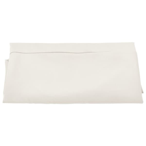 vidaXL Reservtyg för frihängande parasoll sandfärgat vit 350 cm - Tyg till parasoll & solskydd