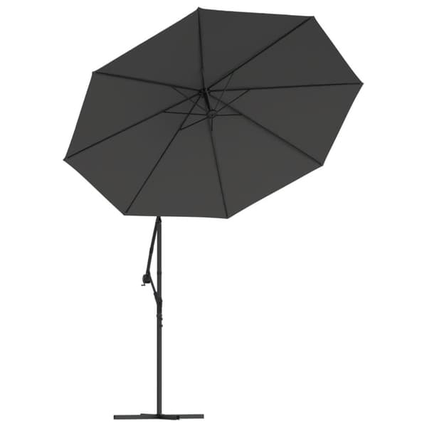 Parasoller & solafskærmning – stof - Living parasoldug til hængeparasol 350 cm antracitgrå