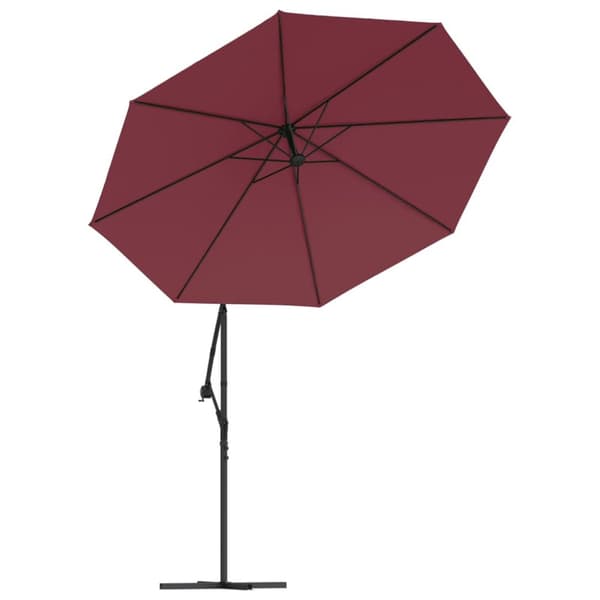 Erstatningsdug til hængeparasol 300 cm bordeaux - Udskiftningsdug Til Parasol - Udskiftningsduge Til Parasoller - Home & Living
