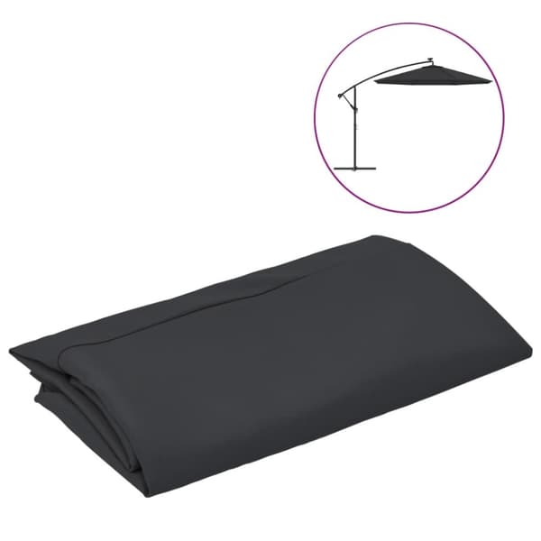 Reservtyg för frihängande parasoll svart 300 cm - Reservtyg - Parasolltyg - Home & Living