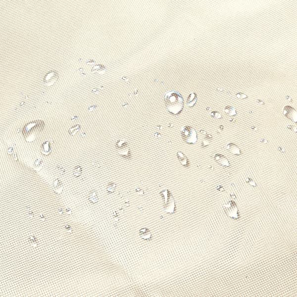 Vandtæt skyggedug - beige - 4x4 m - UV-resistent