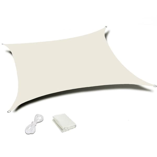 Skuggtält vattentät - 5x5 meter - polyester - UV-skydd