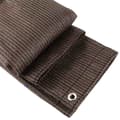 Miniatyrbillede 1 af 2: HDPE Solskyggenet, 90~95% UV-beskyttelse, fås i kaffe, beige, grå,1.5mx6m, Kaffe