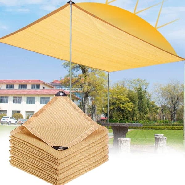 OBOSOE Solsejl 3x5 m UV-beskyttelse 95%, Skyggesejl & Skyggenet til Gårdhave, Have, Pool, Terrasse 2*3m