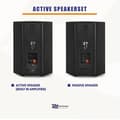 Miniatyrbild 11 av 11: Power Dynamics WS50AB svart WiFi och Bluetooth aktiva högtalarset
