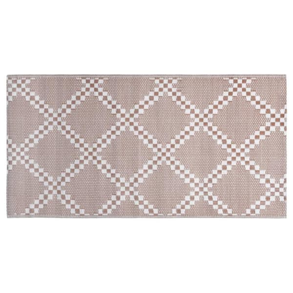 vidaXL Uteteppe ARAKIL brun 80x150 cm PP