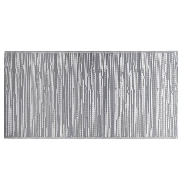 vidaXL Uteteppe ARAKIL grå 80x150 cm PP