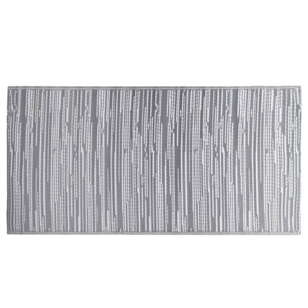 vidaXL Utomhusmatta ARAKIL grå 160x230 cm PP
