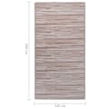 Miniatyrbild 6 av 8: vidaXL Utomhusmatta ARAKIL taupe 140x200 cm PP
