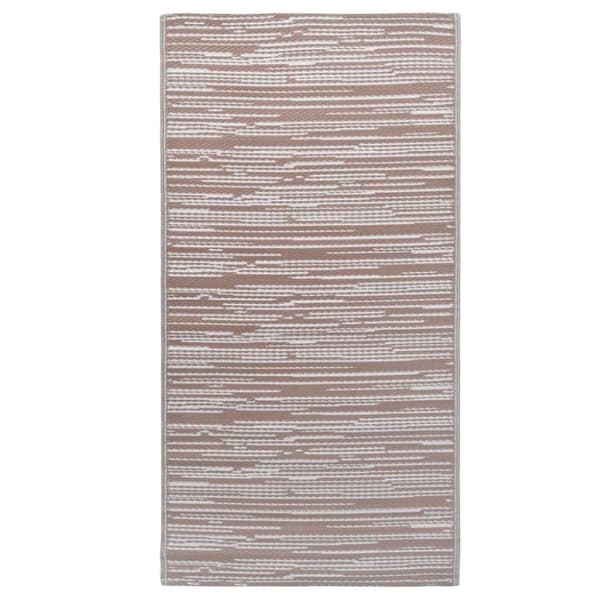 vidaXL Utomhusmatta ARAKIL taupe 140x200 cm PP