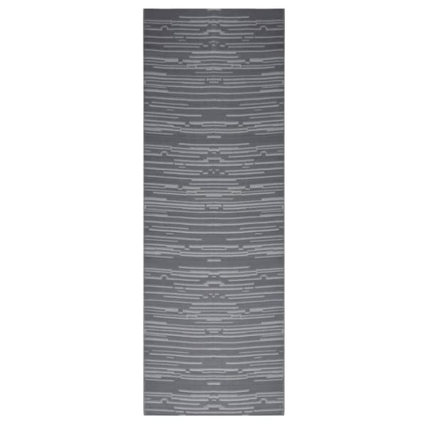 vidaXL Uteteppe antrasitt 80x250 cm PP