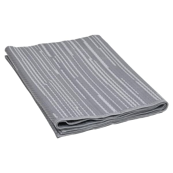 vidaXL Utomhusmatta ARAKIL antracit 140x200 cm PP