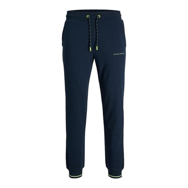 Træningsdragt til voksne underdele Jack & Jones JPSTGORDON JJGLOBUS  12225105  Marineblå Mænd