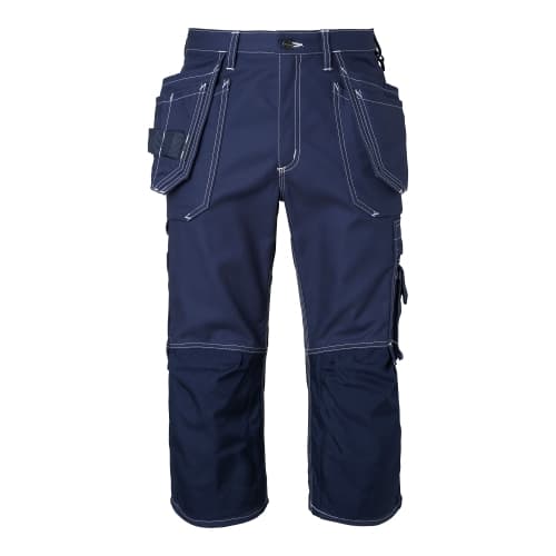 233 Craftsmen 3/4 Trousers Navy Unisex