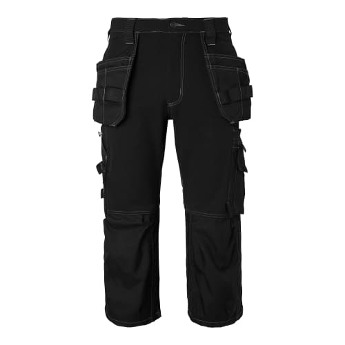 309 Craftsmen 3/4 Trousers Black Unisex