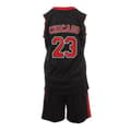 Miniatyrbild 2 av 2: Basketset Chicago Bulls - Sport Zone - Svart/Röd - Unisex - Kortärmad - 100% polyester