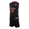Miniatyrbild 1 av 2: Basketset Chicago Bulls - Sport Zone - Svart/Röd - Unisex - Kortärmad - 100% polyester