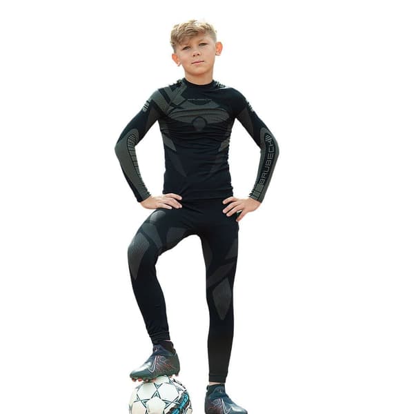 Termoaktiva underkläder för barn BRUBECK DRY Junior Set + Mössa