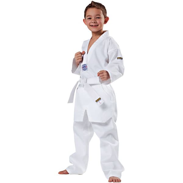 Barnkimono - KWON - Taedo Song - Vit - Storlek 150 cm - Andas