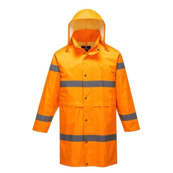 Hög synlighet regnrock Portwest - Orange