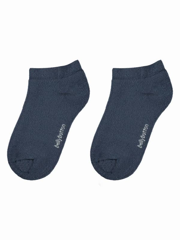 Dam gravidset tunika leggings strumpor blå navelnöt gravid