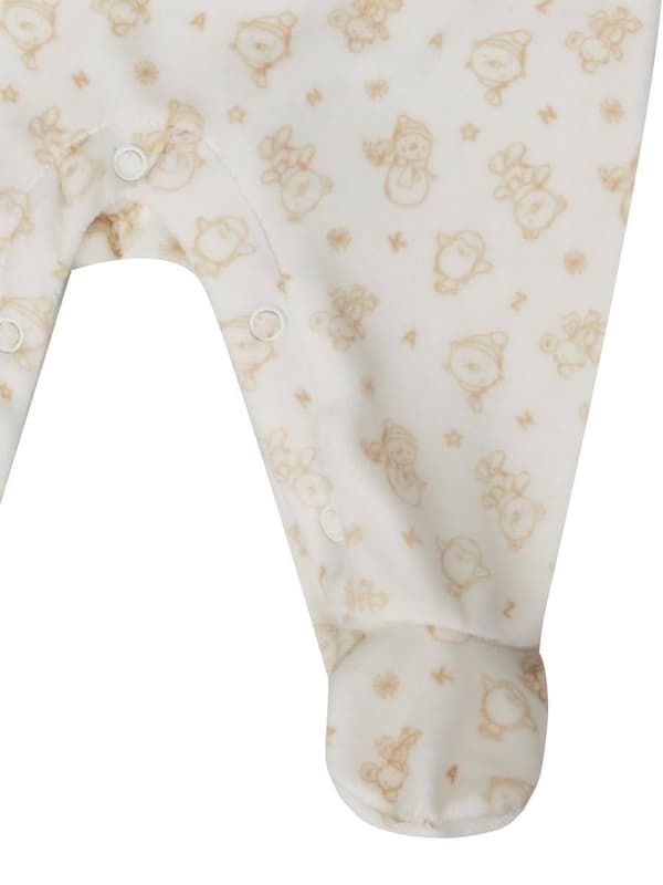Baby pyjamas + blus vit Kanz