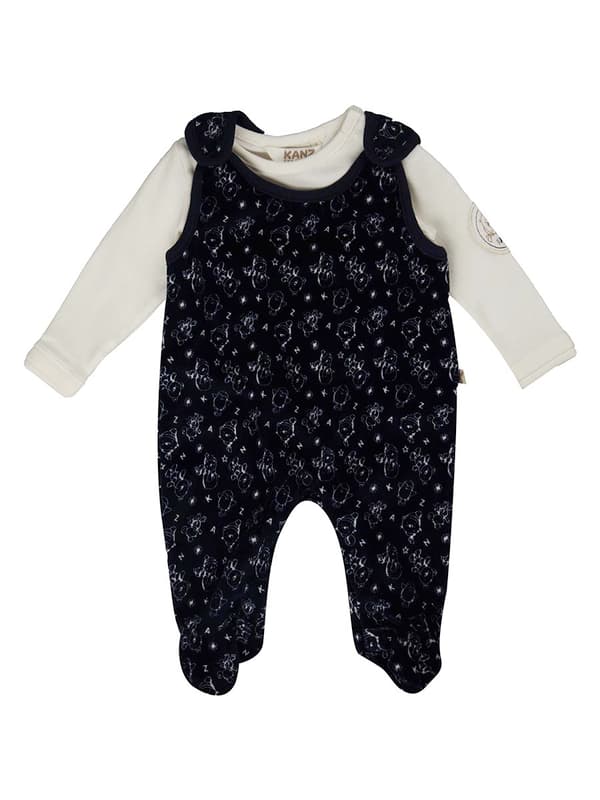 Baby pyjamas + blus blå Kanz