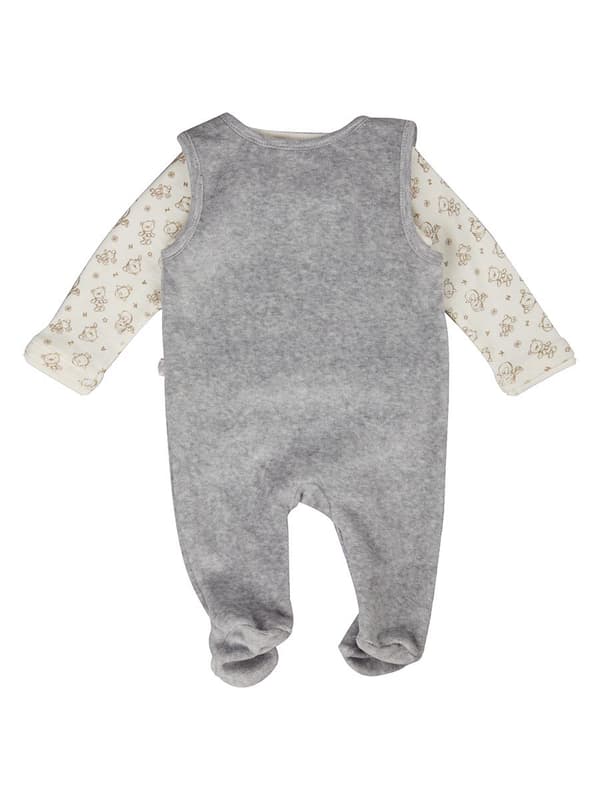 Baby pyjamas + blus grå Kanz