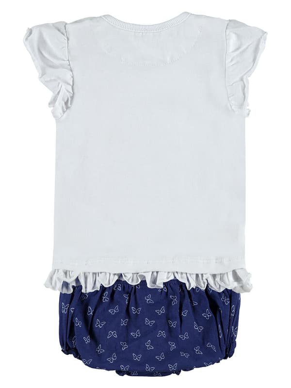 Pigersæt: bluse + shorts