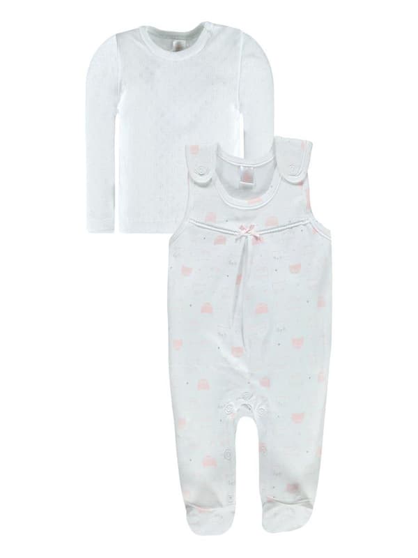 Flickbody + långärmad blus