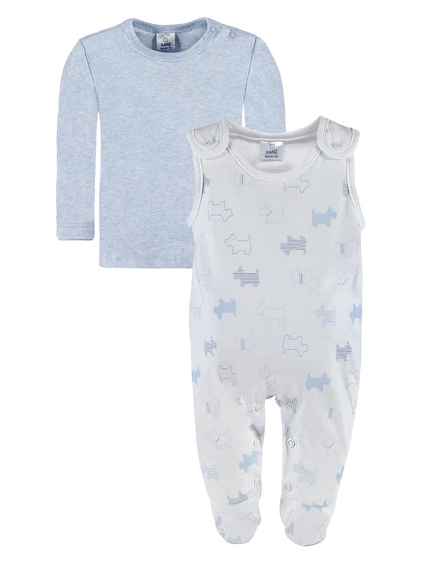 Pojkbody + långärmad blus
