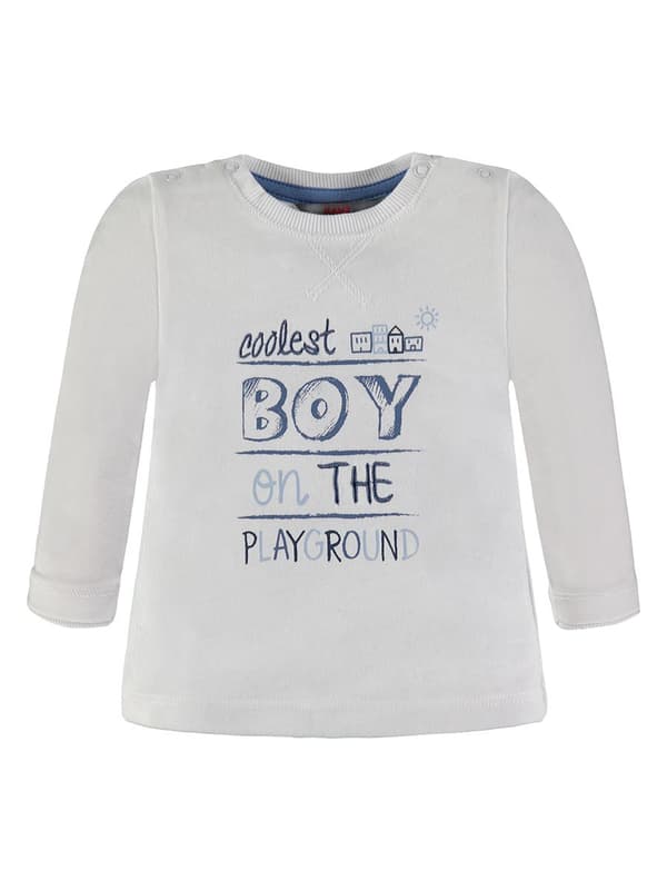 Pojkset: tröja + blus + mjukisbyxor