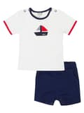 Miniatyrbild 1 av 3: Baby t-shirt och marinblå shorts set Kanz