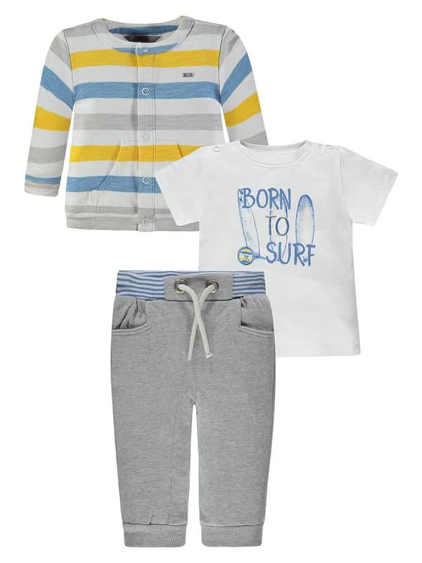 Pojkset: tröja, t-shirt och Kanz mjukisbyxor