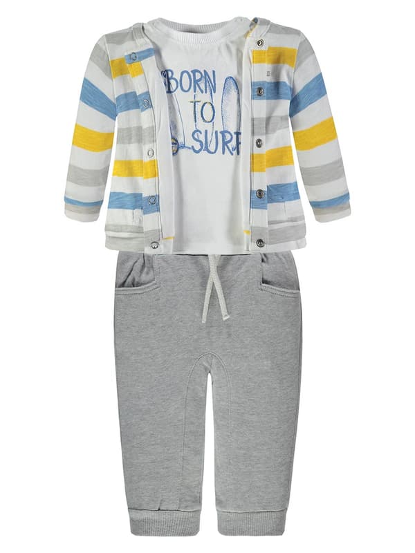 Pojkset: tröja, t-shirt och Kanz mjukisbyxor