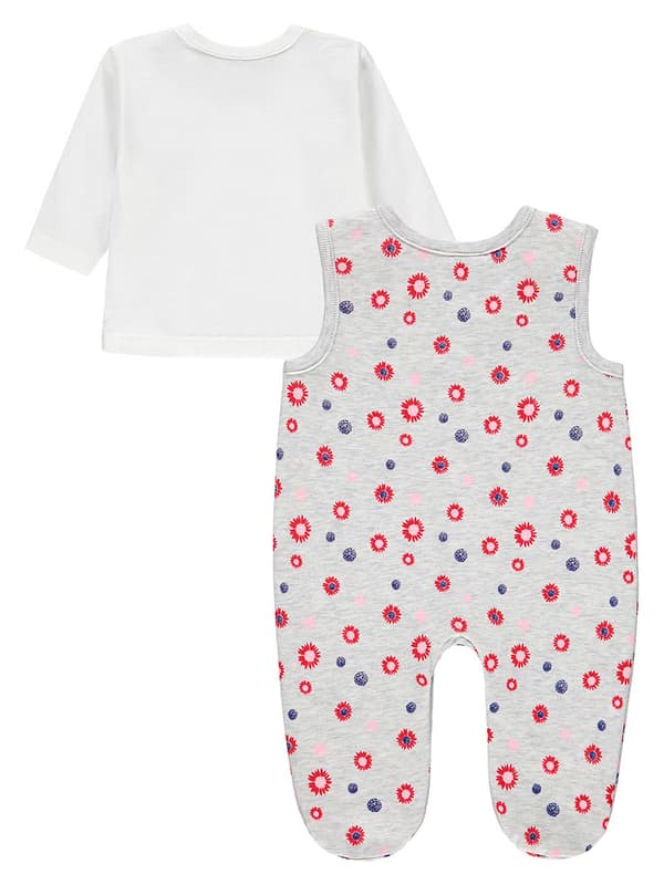 Flickset: blus + pyjamas, flerfärgad, Kanz