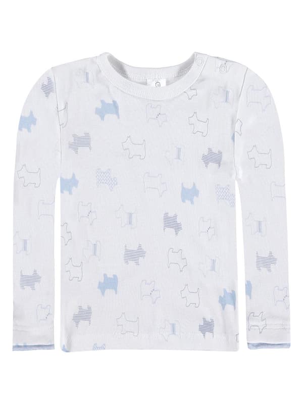 Babyset i 3 delar: blus, tröja och byxor, blå Kanz