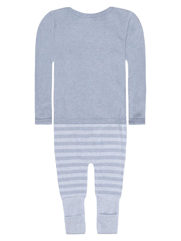 Babyset i 3 delar: blus, tröja och byxor, blå Kanz