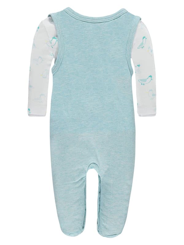 Pojkset: pyjamas + blus, blå, Kanz
