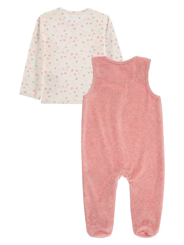 Flickset: blus + rosa pyjamas Kanz