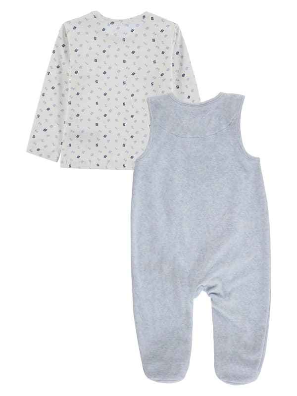 Pojkset: blus + pyjamas, blå, Kanz
