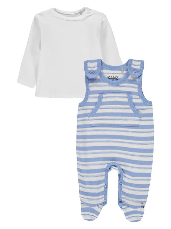 Pojkset: blus + pyjamas, blå, Kanz