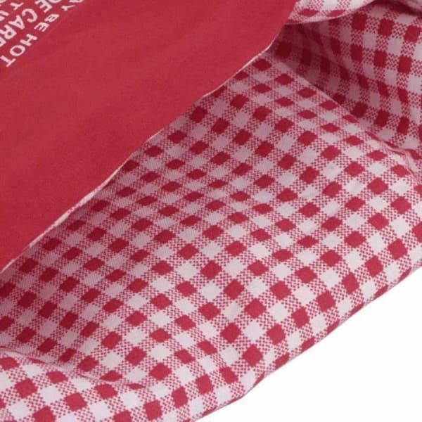 mikrovågsugnsbakade potatispåsar (röda)