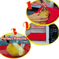 Miniatyrbild 2 av 4: 1 set / 2 st Potatis Majsbröd Mikrovågsugn Spispåse Tvättbar Bakad Köksstek Nytt