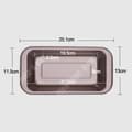 Miniatyrbild 4 av 4: TD® Nonstick Carbon Steel Live Bottom Cake Tool, Brödlåda, Pizzapanna, Bakeware Tool Set