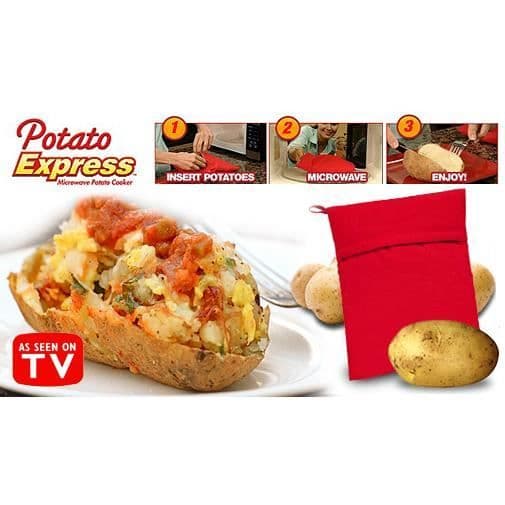 ÅNGKOKARESACK FÖR POTATIS MIKROVÅGSUGN